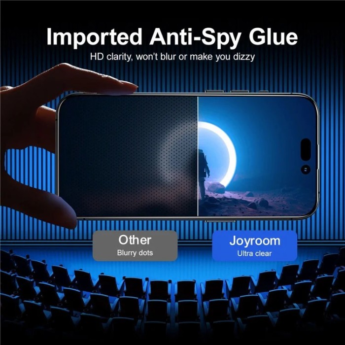 JOYROOM JR-P03 TEMPERED GLASS IP14 PLUS PRIVACY