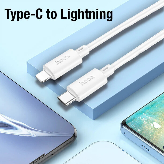 HOCO X88 LIGHTNING-TYPE C 20W 1M. DATA KABLOSU