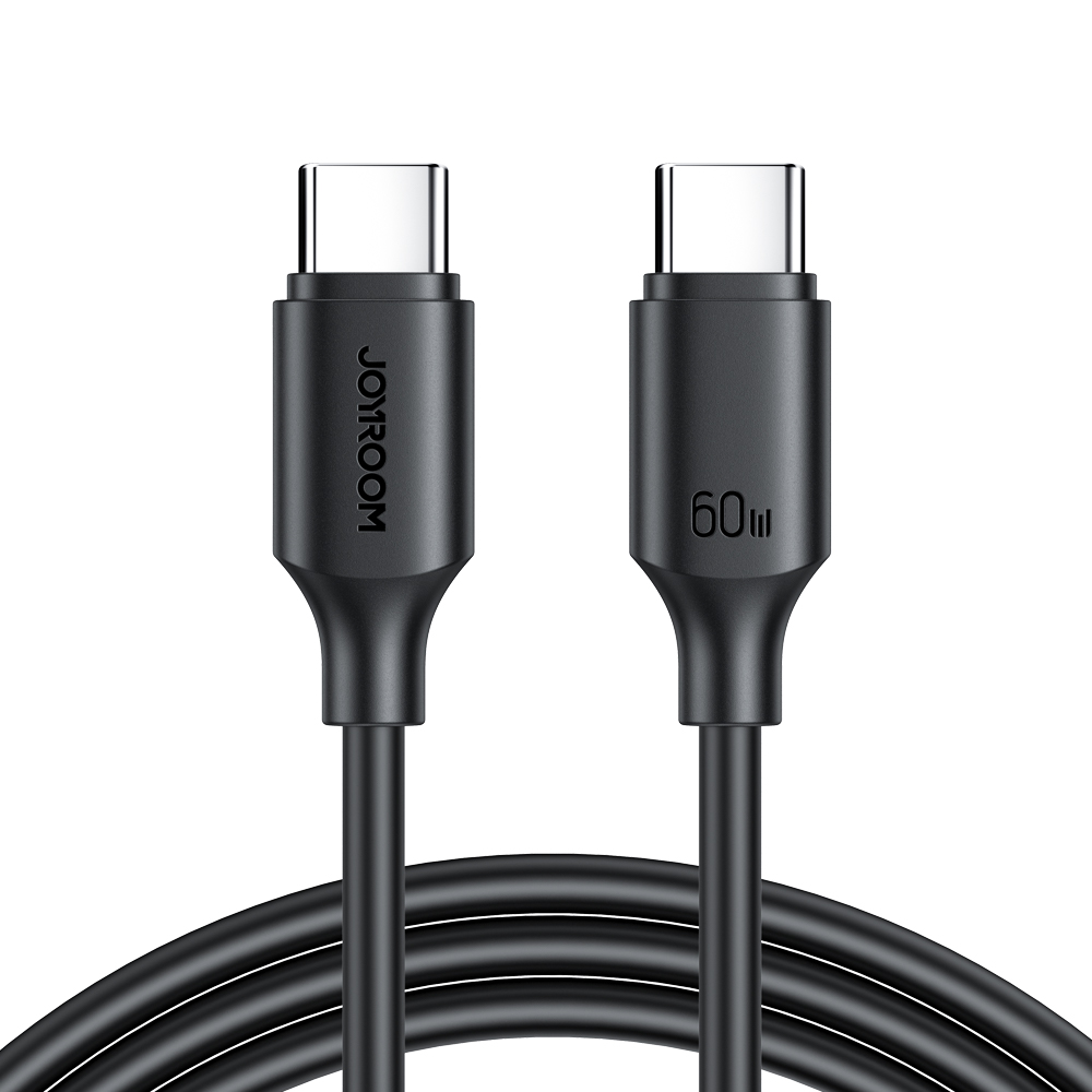JOYROOM S-CC060A9 60W TYPE C-TYPE C 1M-BLACK