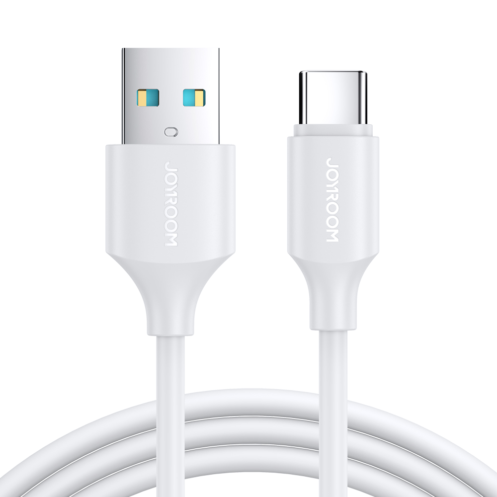 JOYROOM S-UC027A9 3A USB A-TYPE C 2M-WHITE