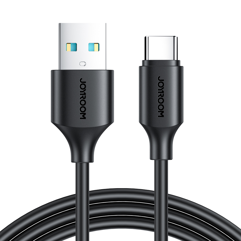 JOYROOM S-UC027A9 3A USB A-TYPE C 1M-BLACK