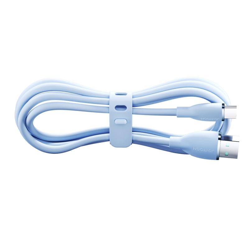 JOYROOM SA29-AC3 3A USB A-TYPE C 1.2M-BLUE