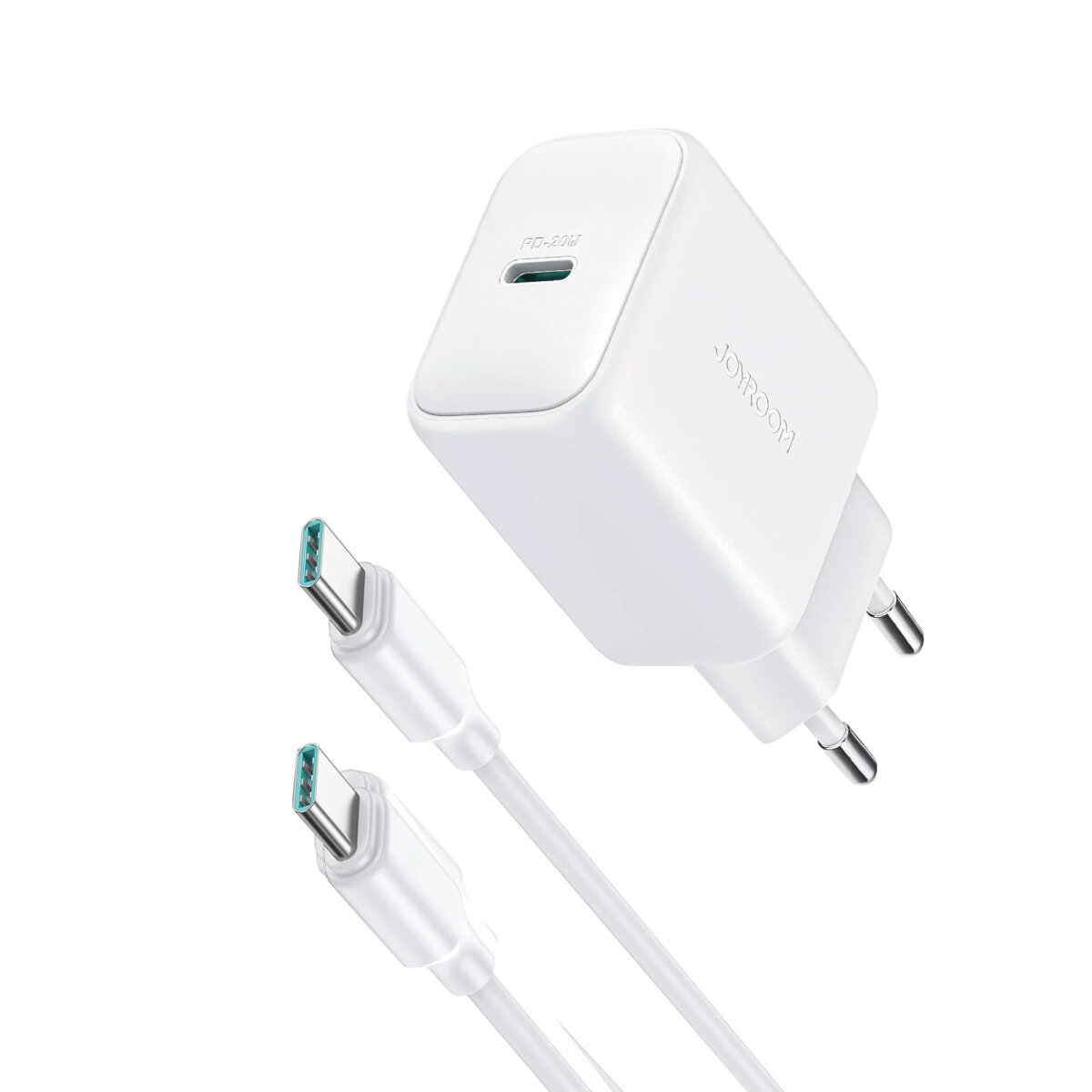 JOYROOM JR-TCF20 PD20W CHARGER+1 M TYPE C CABLE