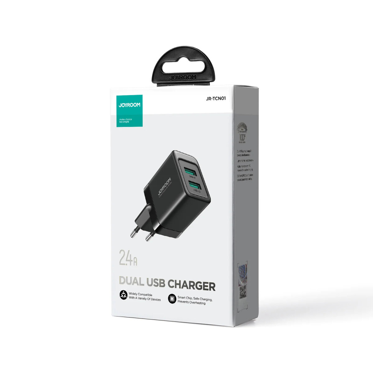 JOYROOM JR-TCN01 2.4 A (2 USB) DUAL CHARGER