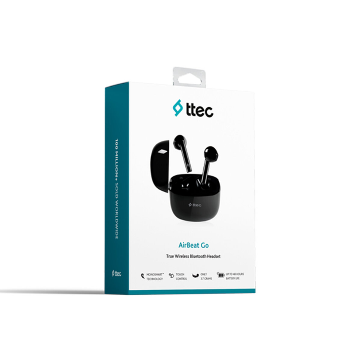 TTEC 2KM141S AIRBEAT GO TWS BLUETOOTH KULAKLIK SİYAH