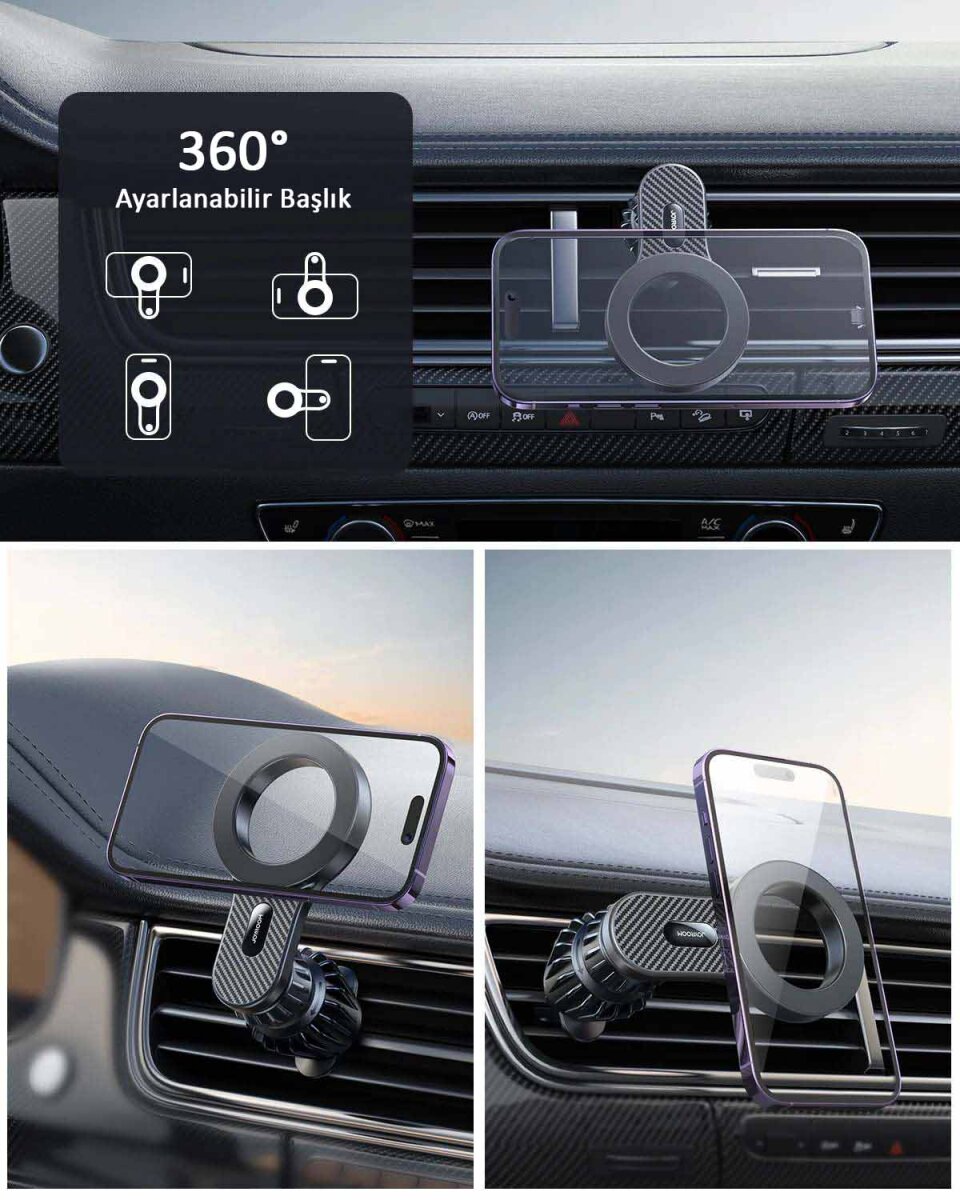 JOYROOM JR-ZS355 MAGNETIC CAR PHONE MOUNT-BLACK