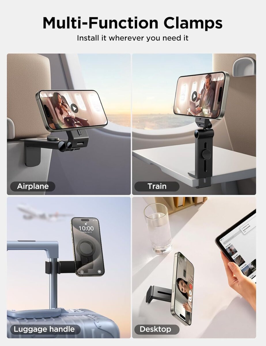JOYROOM JR-ZS365 MAGNETIC TRAVEL PHONE HOLDER BLACK