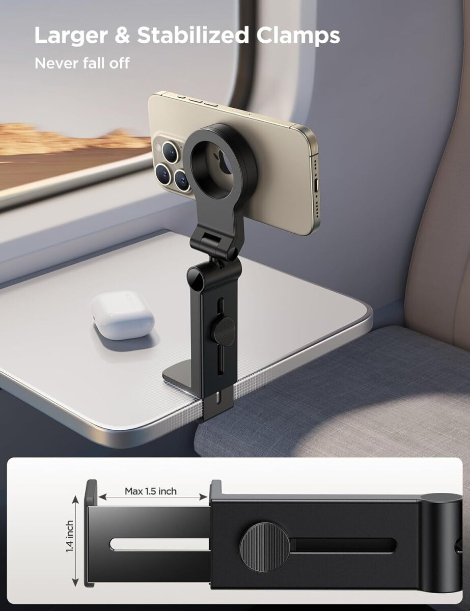 JOYROOM JR-ZS365 MAGNETIC TRAVEL PHONE HOLDER BLACK