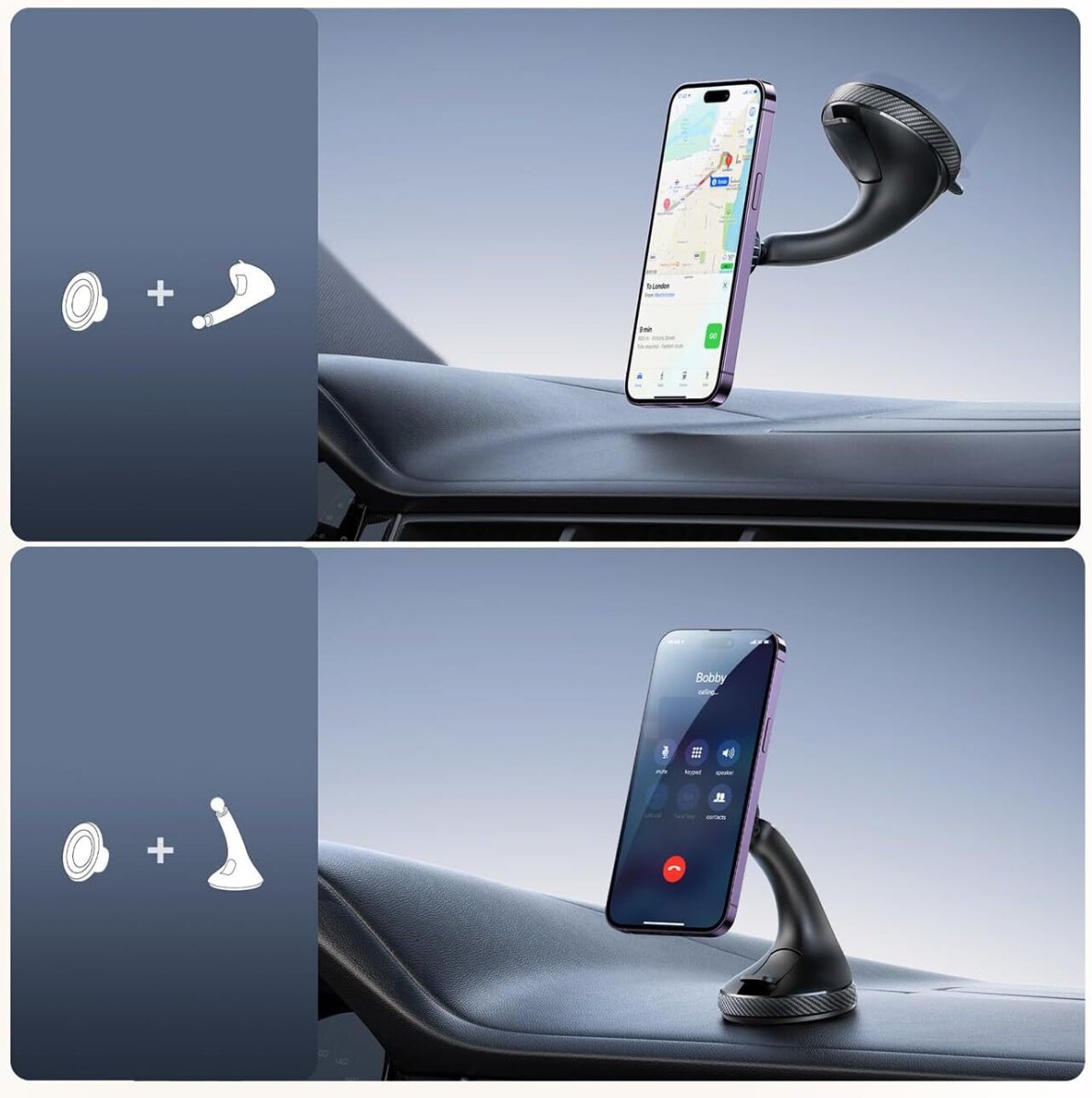 JOYROOM JR-ZS406 VAKUMLU MAGNETIC CAR HOLDER