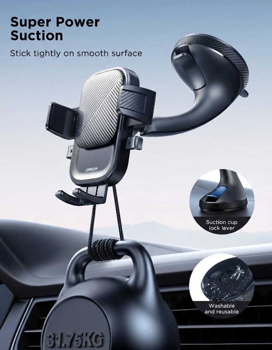 JOYROOM JR-OK6 CAR PHONE MOUNT BLACK