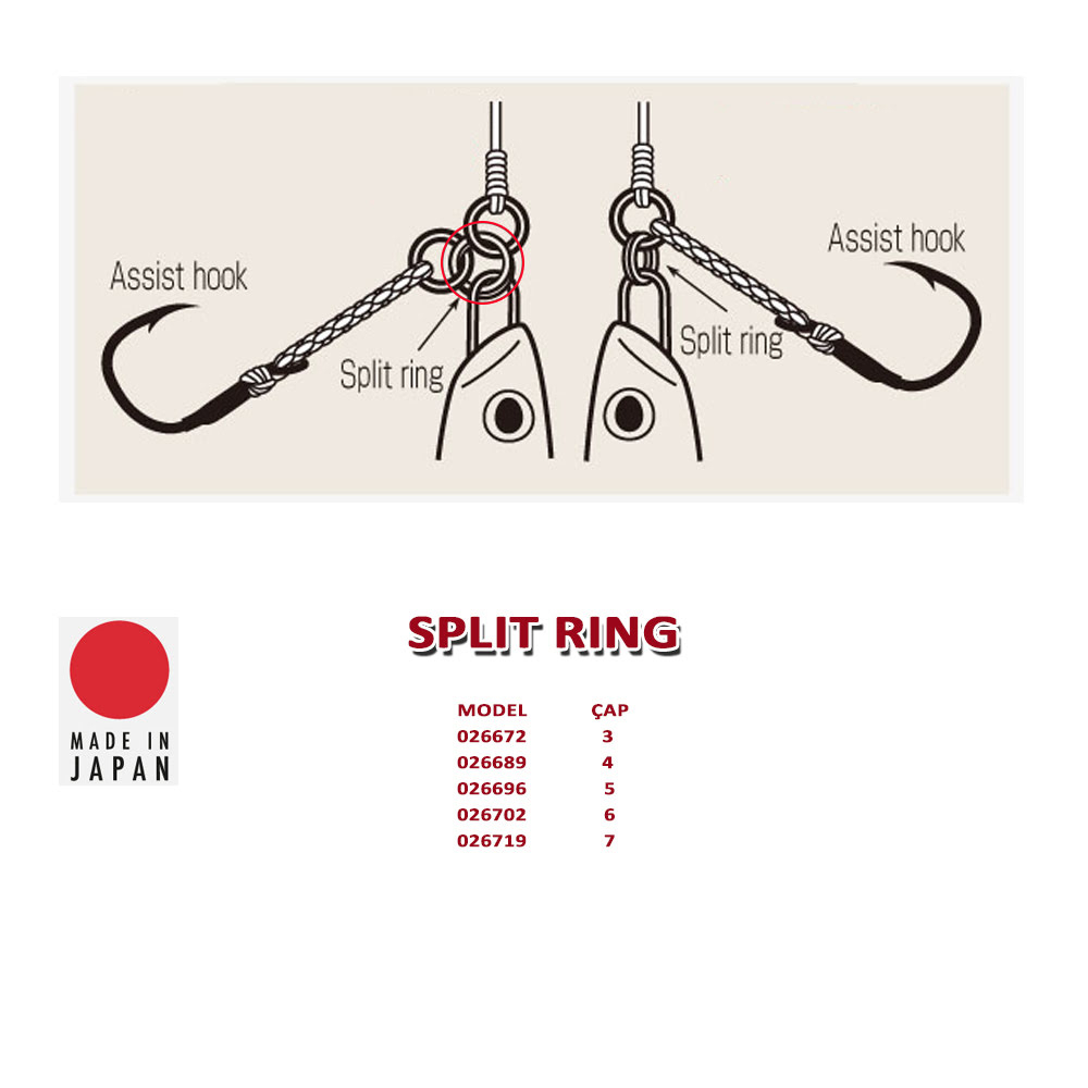 Shout Split Ring Halka