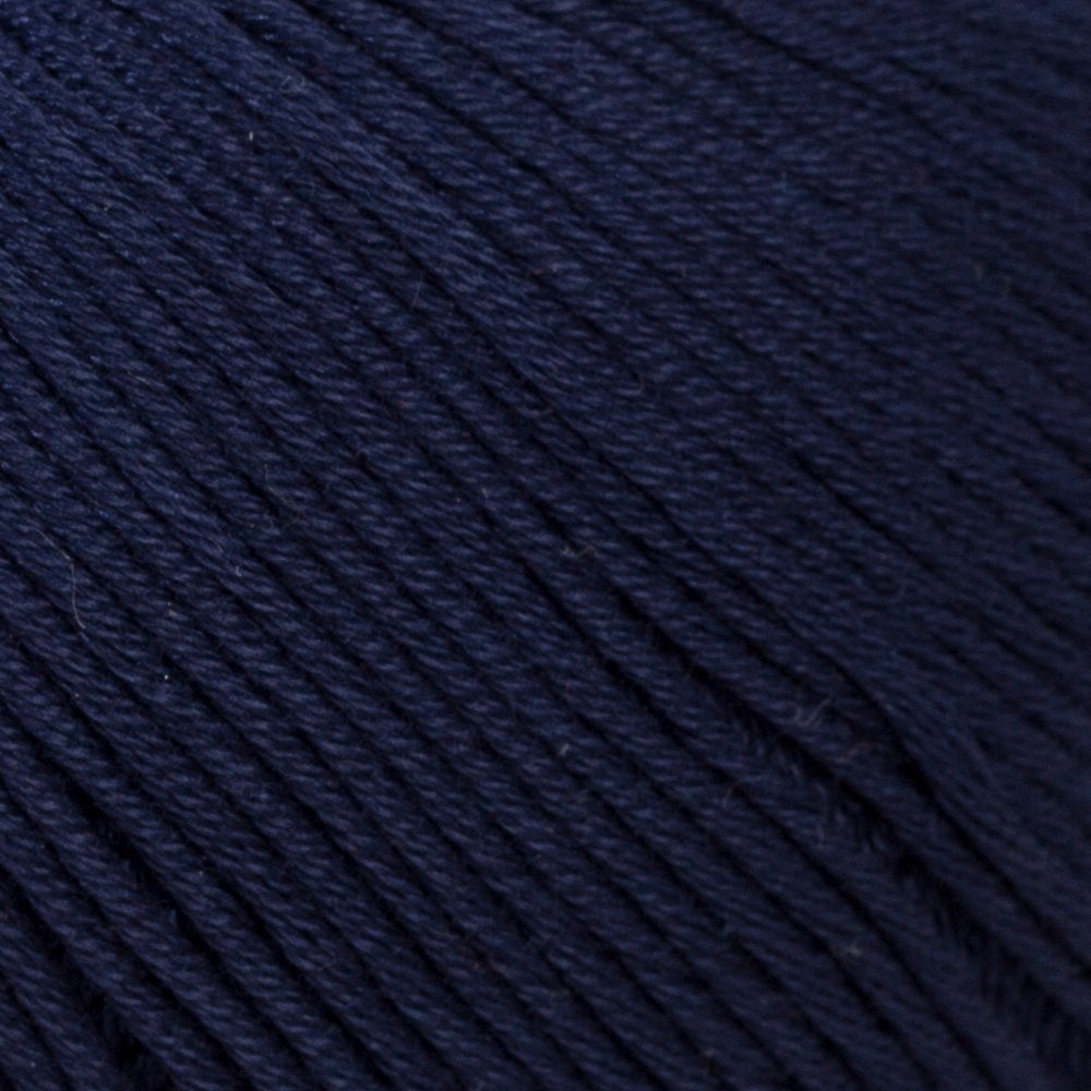 La Mia Mercerized Cotton Koyu Mavi El Örgü İpi - 117 - 33590