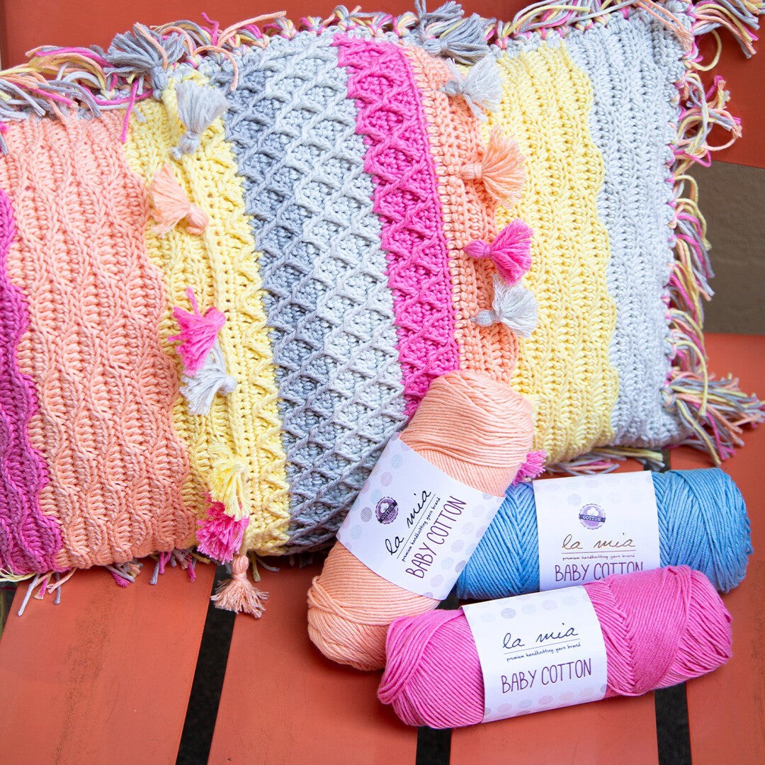 La Mia Baby Cotton Krem El Örgü İpi - L002 - 33636