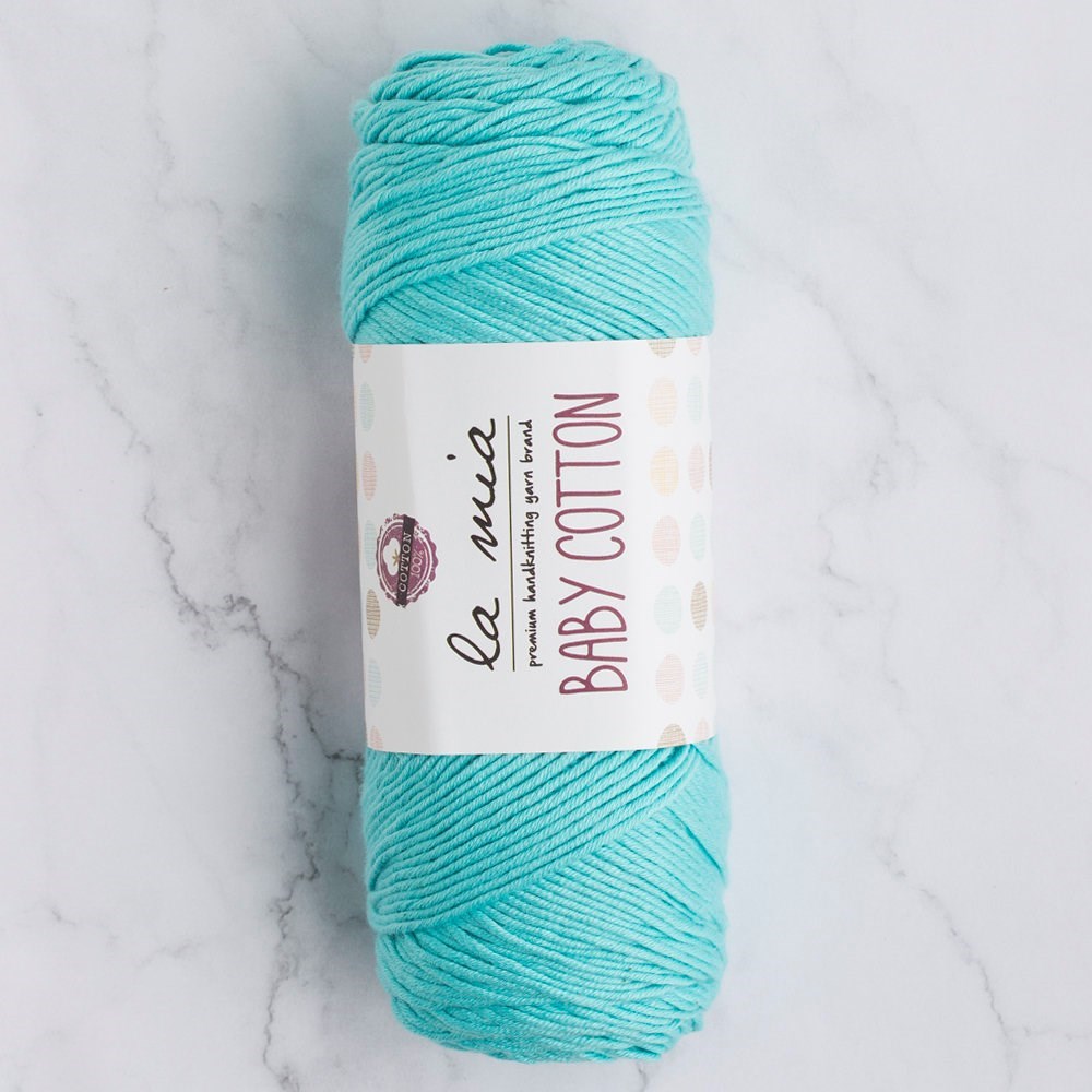 La Mia Baby Cotton Mint El Örgü İpi - L032 - 33641