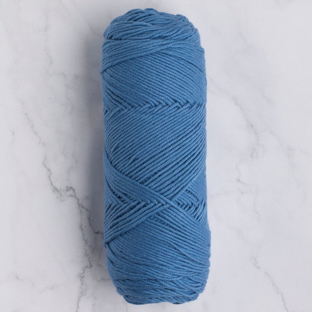 La Mia Baby Cotton Mat Mavi El Örgü İpi - L035 - 33639