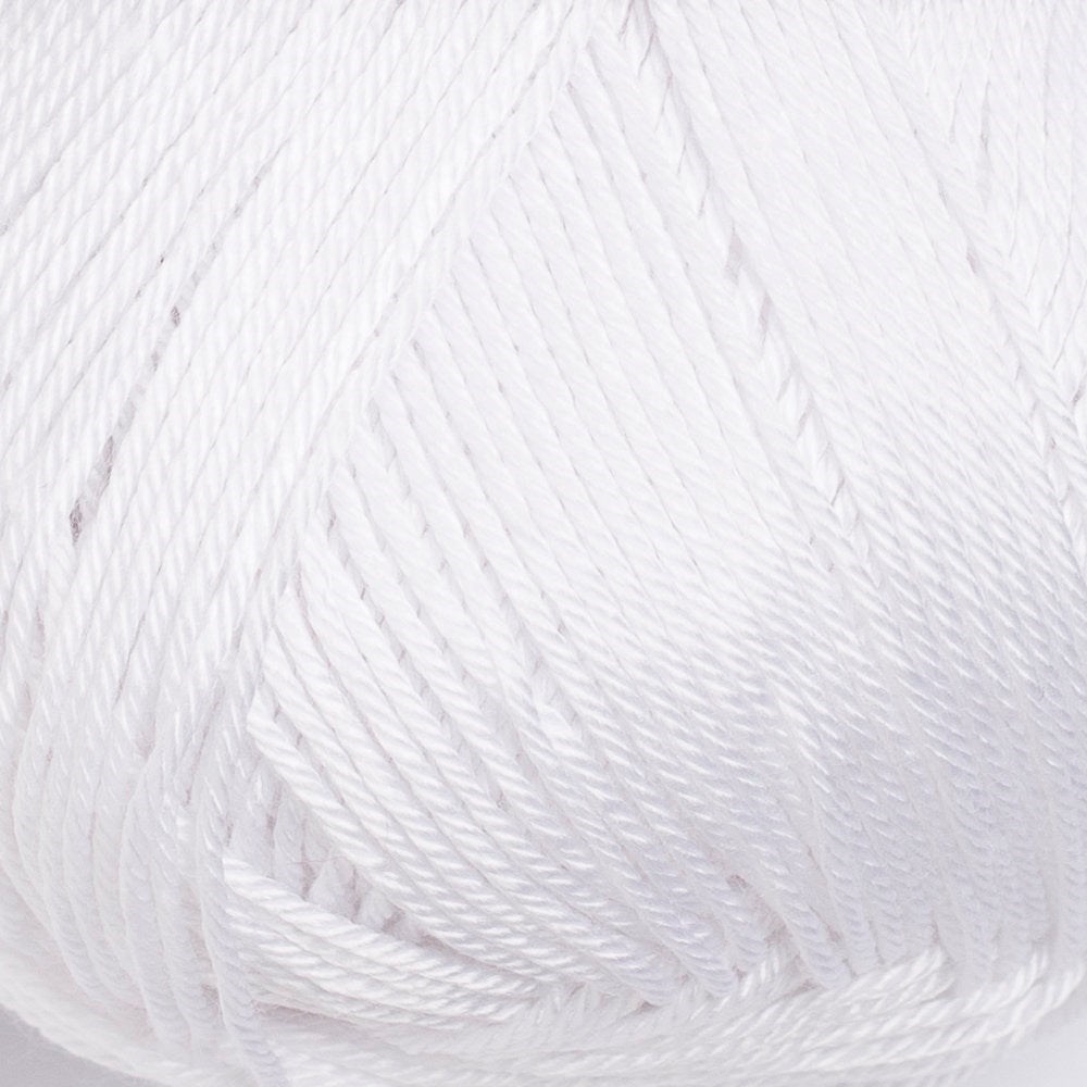 La Mia Silky Beyaz El Örgü İpi - L001 - 33664
