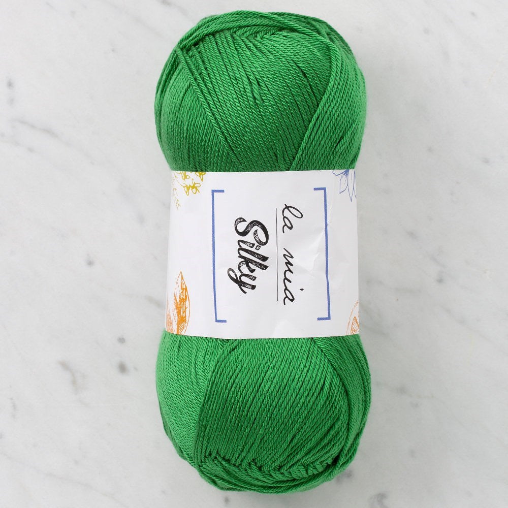 La Mia Silky Yeşil El Örgü İpi - L024 - 33687