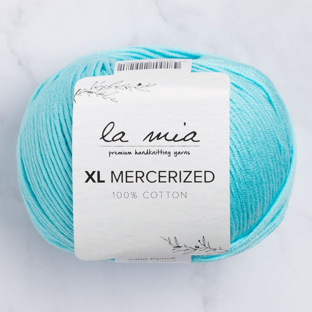 La Mia XL Mercerized Cam Göbeği El Örgü İpi - 123 - 33766