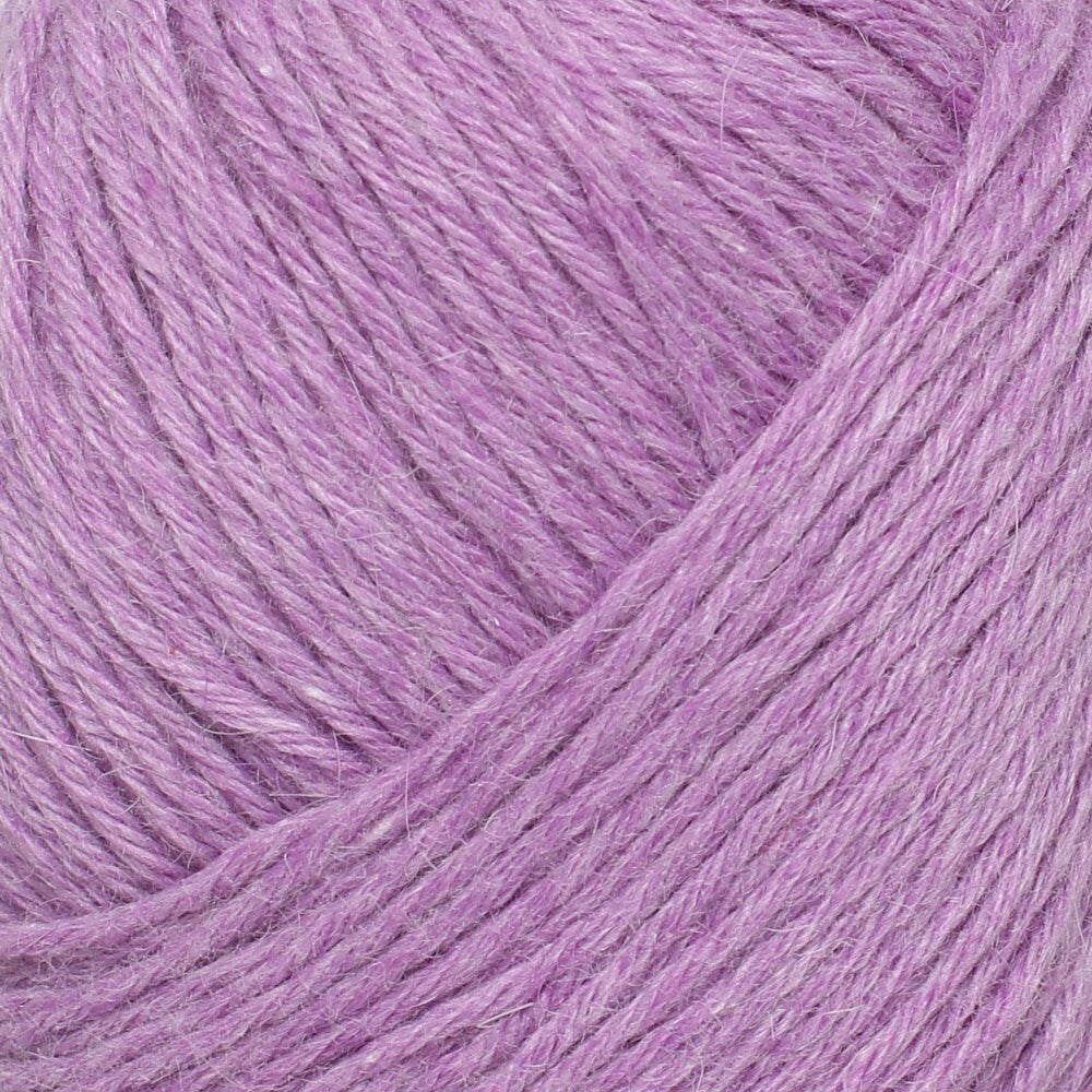 La Mia Angora 50gr Mor El Örgü İpi - L127 - 33801
