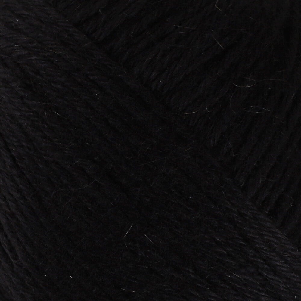 La Mia Angora 50gr Siyah El Örgü İpi - L006 - 33810