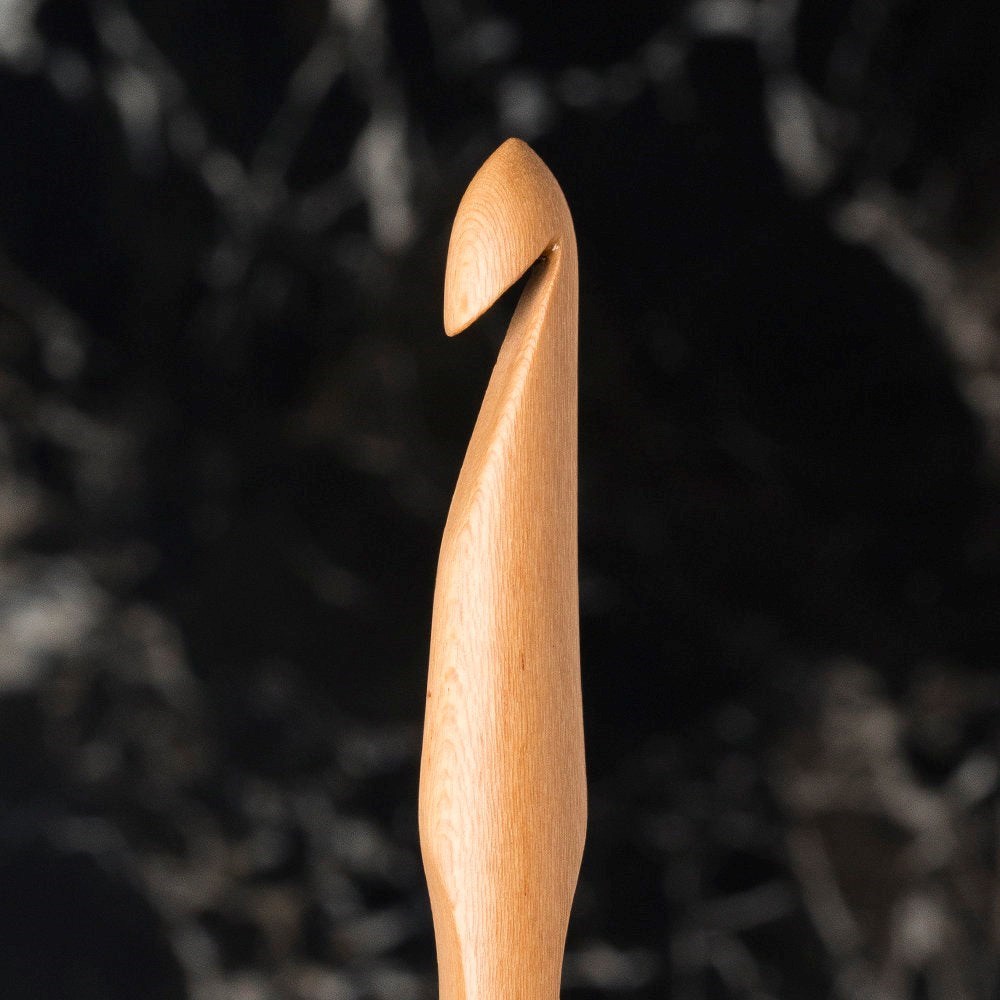 La Mia Whitewood 8 mm 15.5 cm Ahşap Yün Tığ