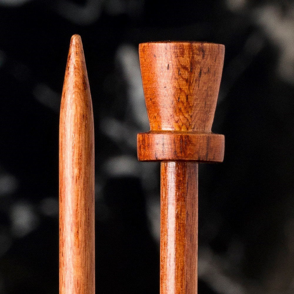 La Mia Rosewood 6 mm 36 cm Ahşap Örgü Şişi