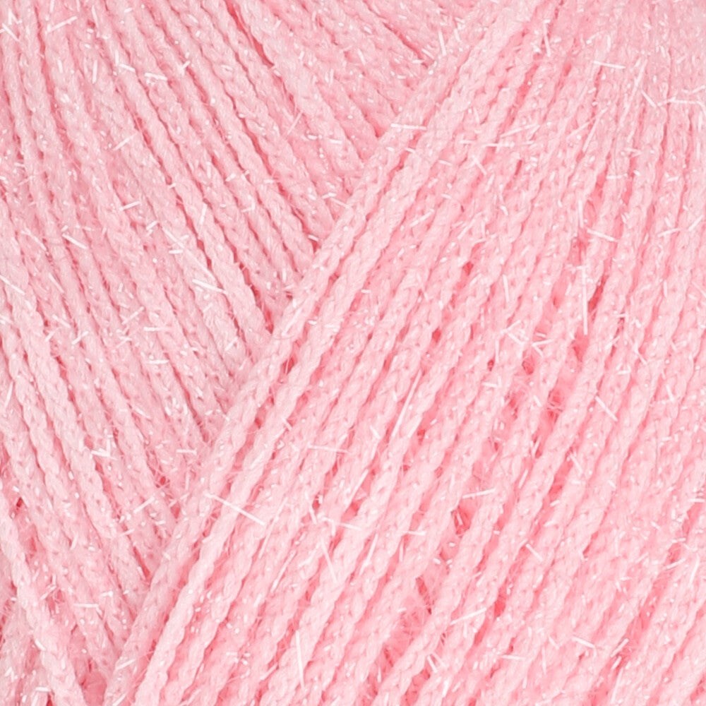 Loren Silver Toz Pembe El Örgü İpi - RS0013 - 34074