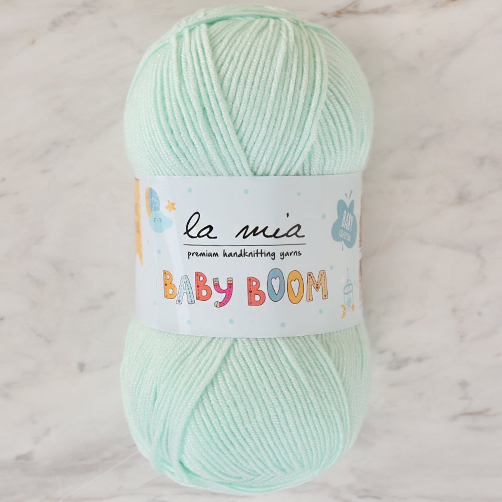 La Mia Baby Boom Bebe Yeşili El Örgü İpi - 1443 - 34131