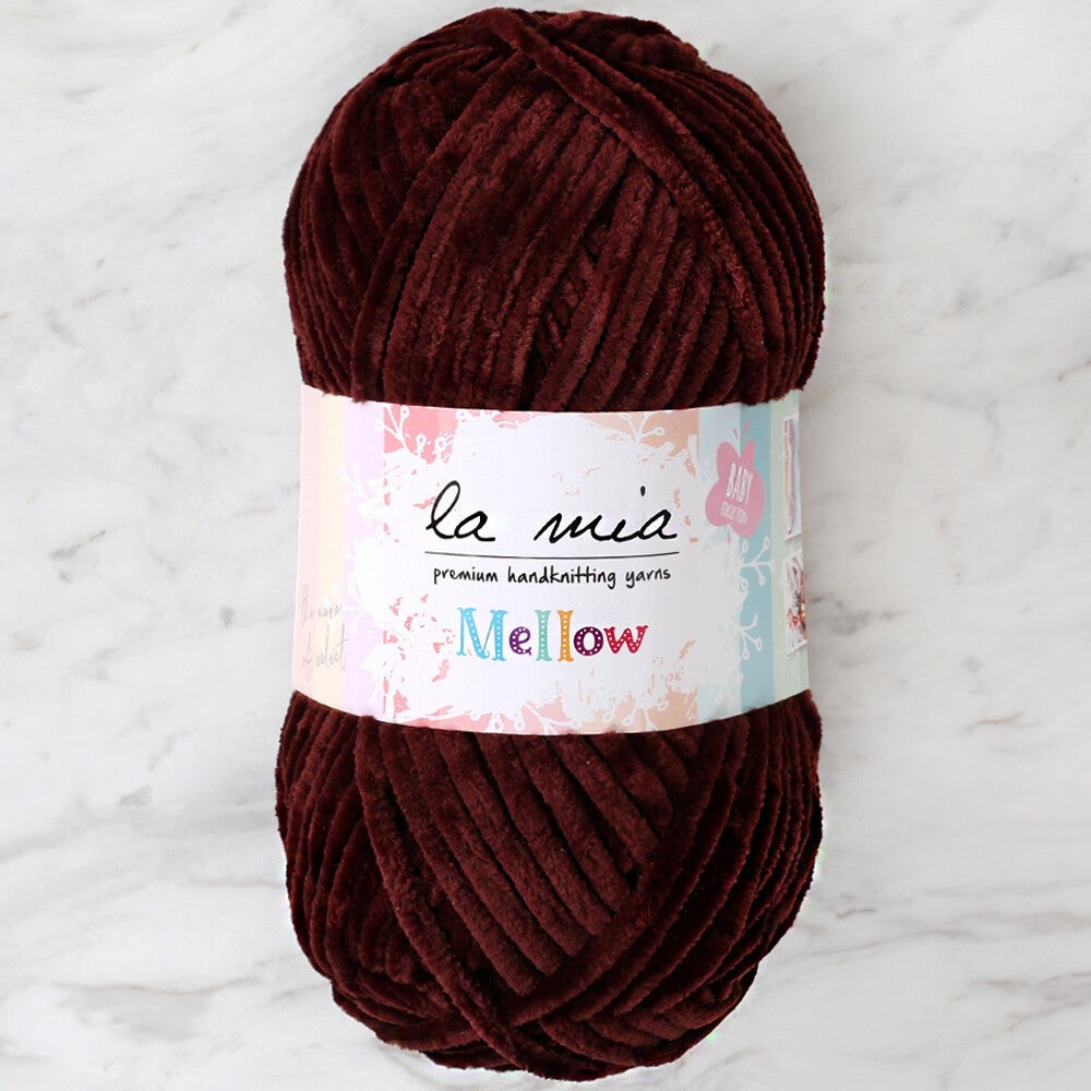 La Mia Mellow Kahverengi El Örgü ipi - 920 - 34165