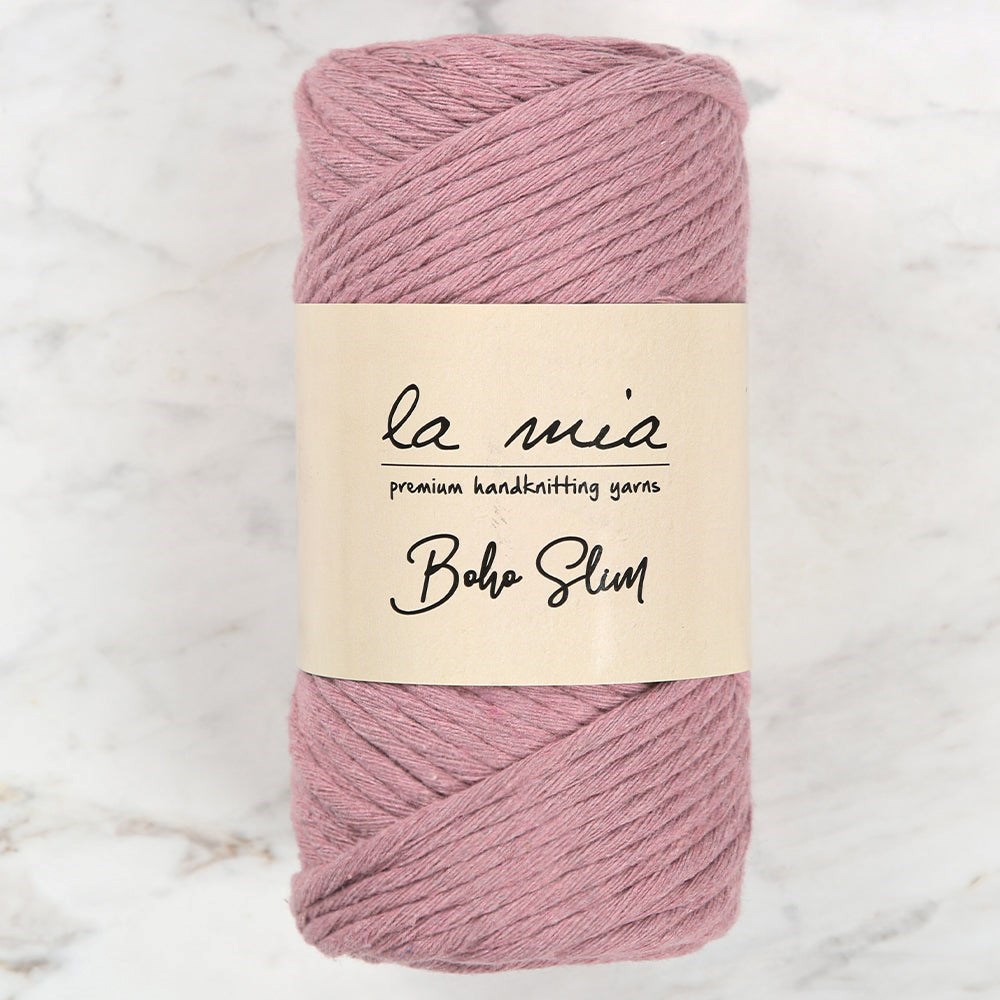 La Mia Boho Slim Gül Kurusu El Örgü İpi -L090 - 34196