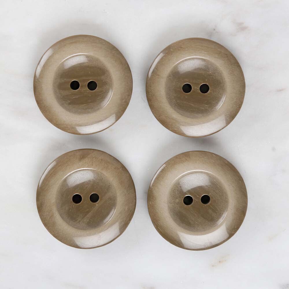 Loren Crafts 4’lü Haki Düğme - 1729