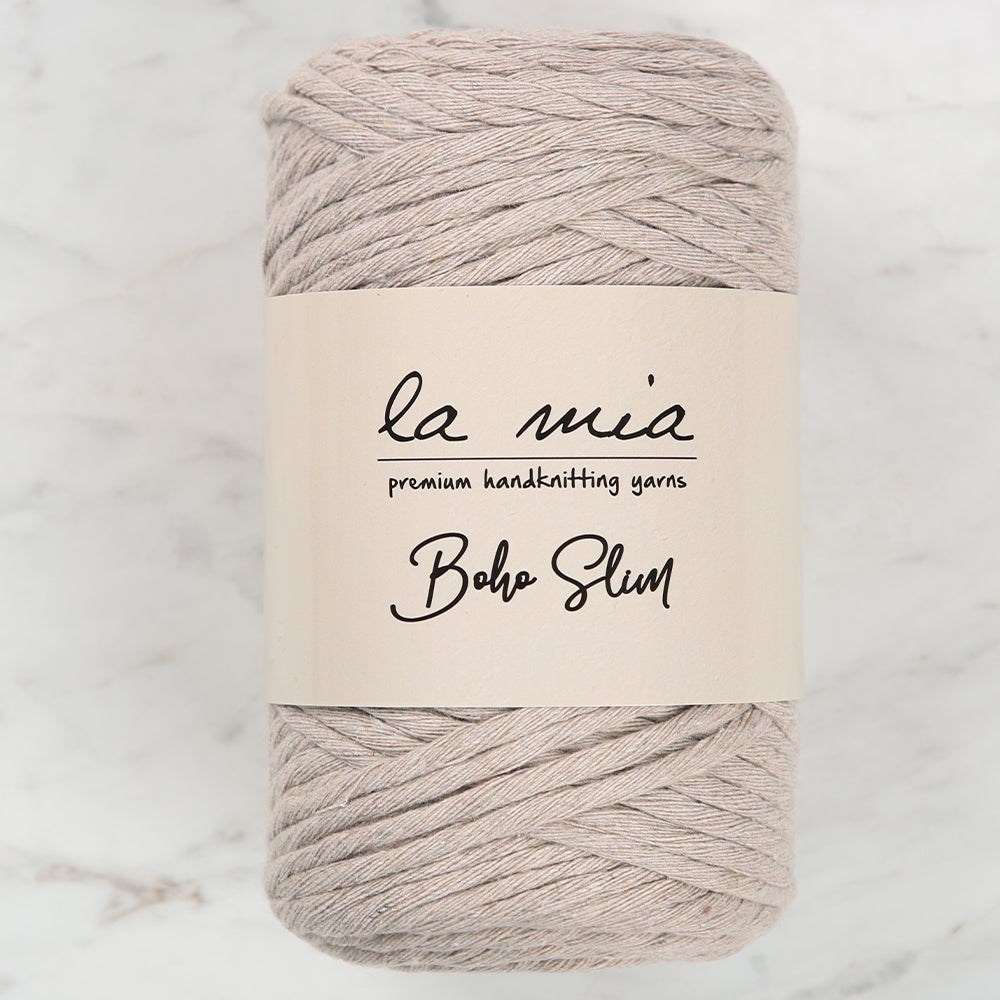 La Mia Boho Slim Bej El Örgü İpi - L156 - 34252