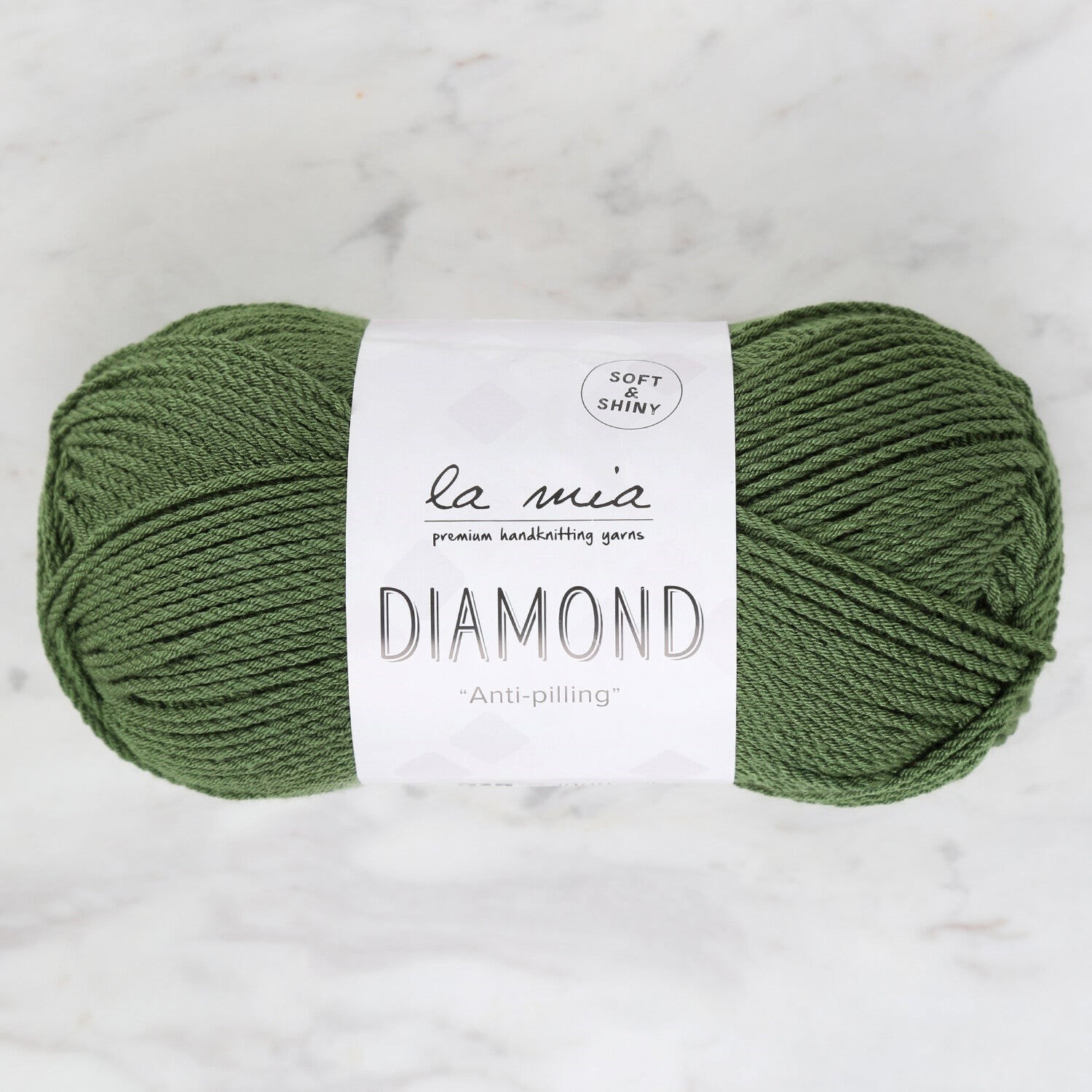 La Mia Diamond Yeşil El Örgü İpi - L025 - 34260