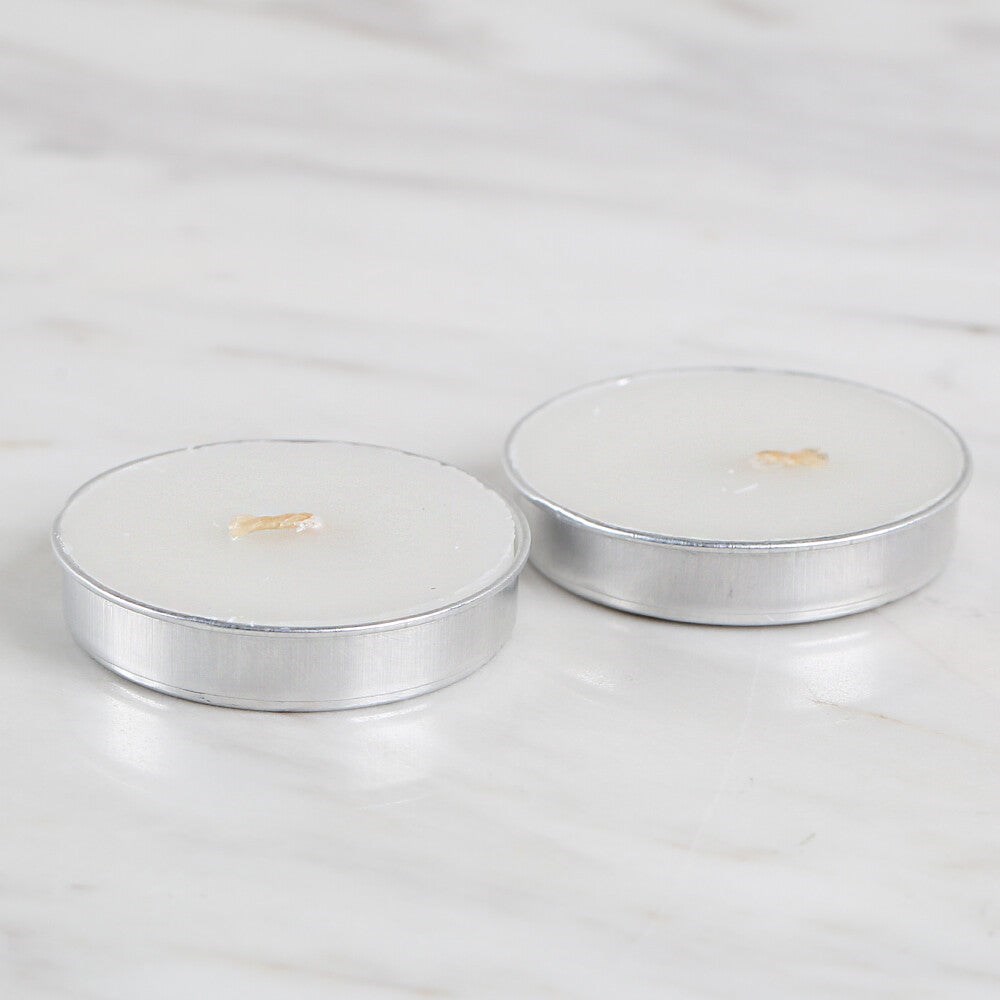 Loren 2’li Tealight Mum Beyaz