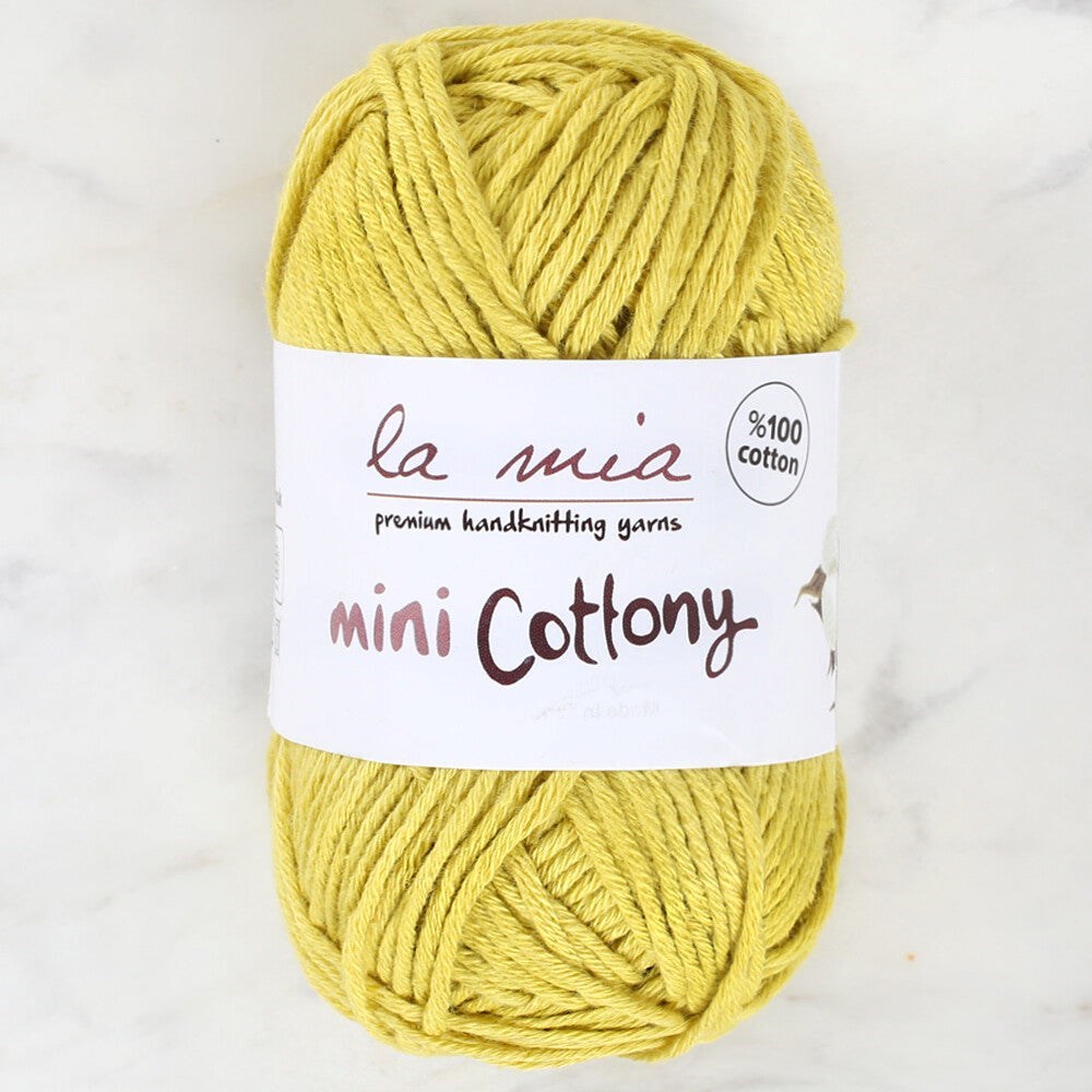 La Mia Mini Cottony 25 gr Hardal Sarısı Bebek El Ö