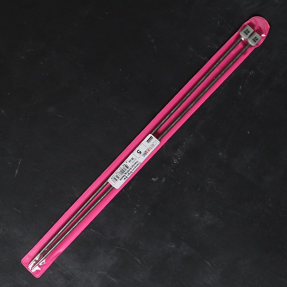 Loren Crafts 5 mm 35 cm Titanyum Örgü Şişi