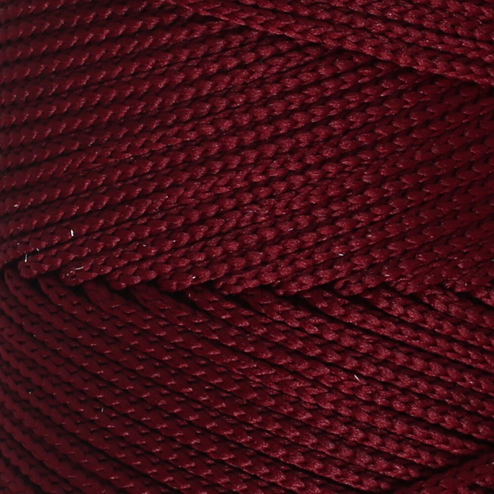 Loren Polyester Soft Macrame Bordo El Örgü İpi - LM039 - 34444