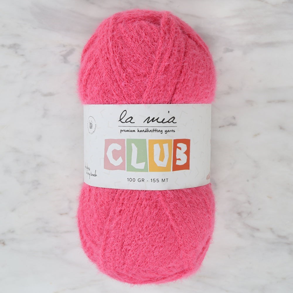 La Mia Club Koyu Pembe El Örgü İpi - 609