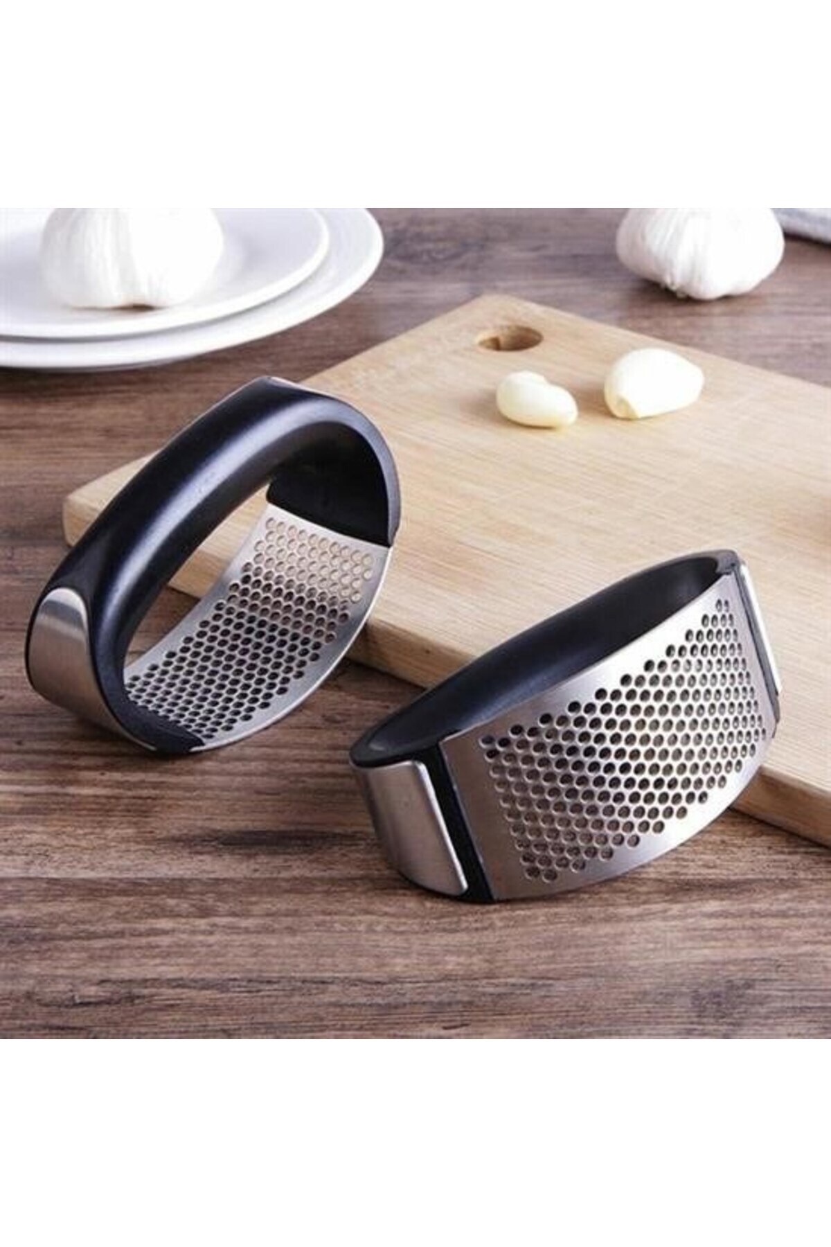 Yeni Sarımsak Ezici Paslanmaz Çelik Garlic Press