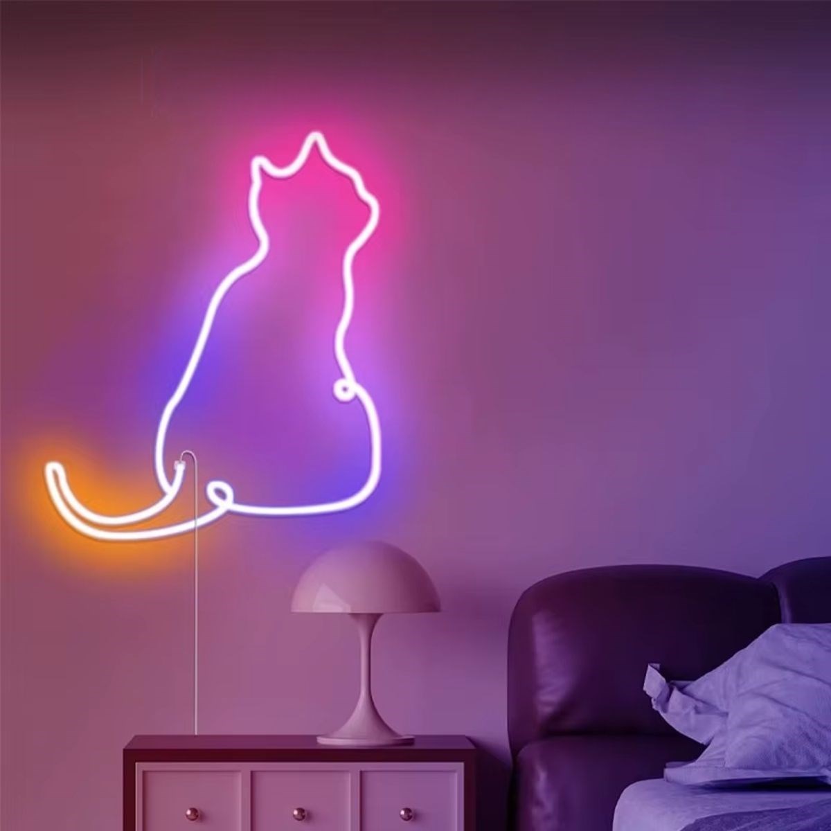 3 Metre Neon LED Işık – Esnek Dekoratif Ortam ve Oda Aydınlatması