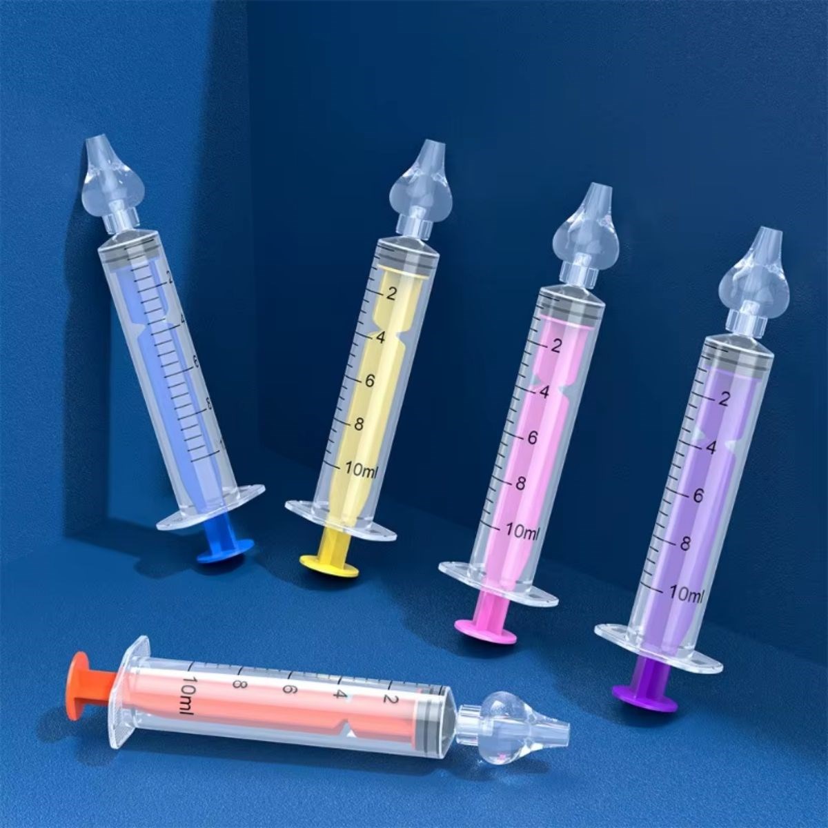 BUFFER® Yeniden Kullanılabilir, Manuel Burun Temizleyici 10ml Kapasiteli Burun Açıcı Şırınga