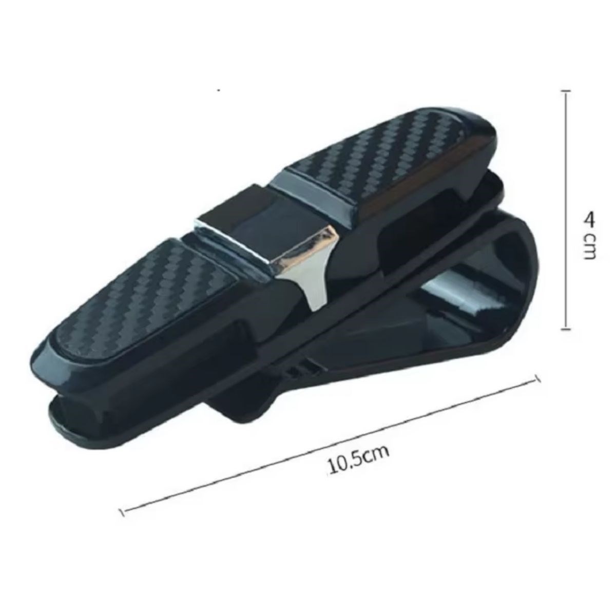 BUFFER® Araç İçi Güneşliğe Takılan 2’li Gözlük,Kart,Para Takmalık Aparat