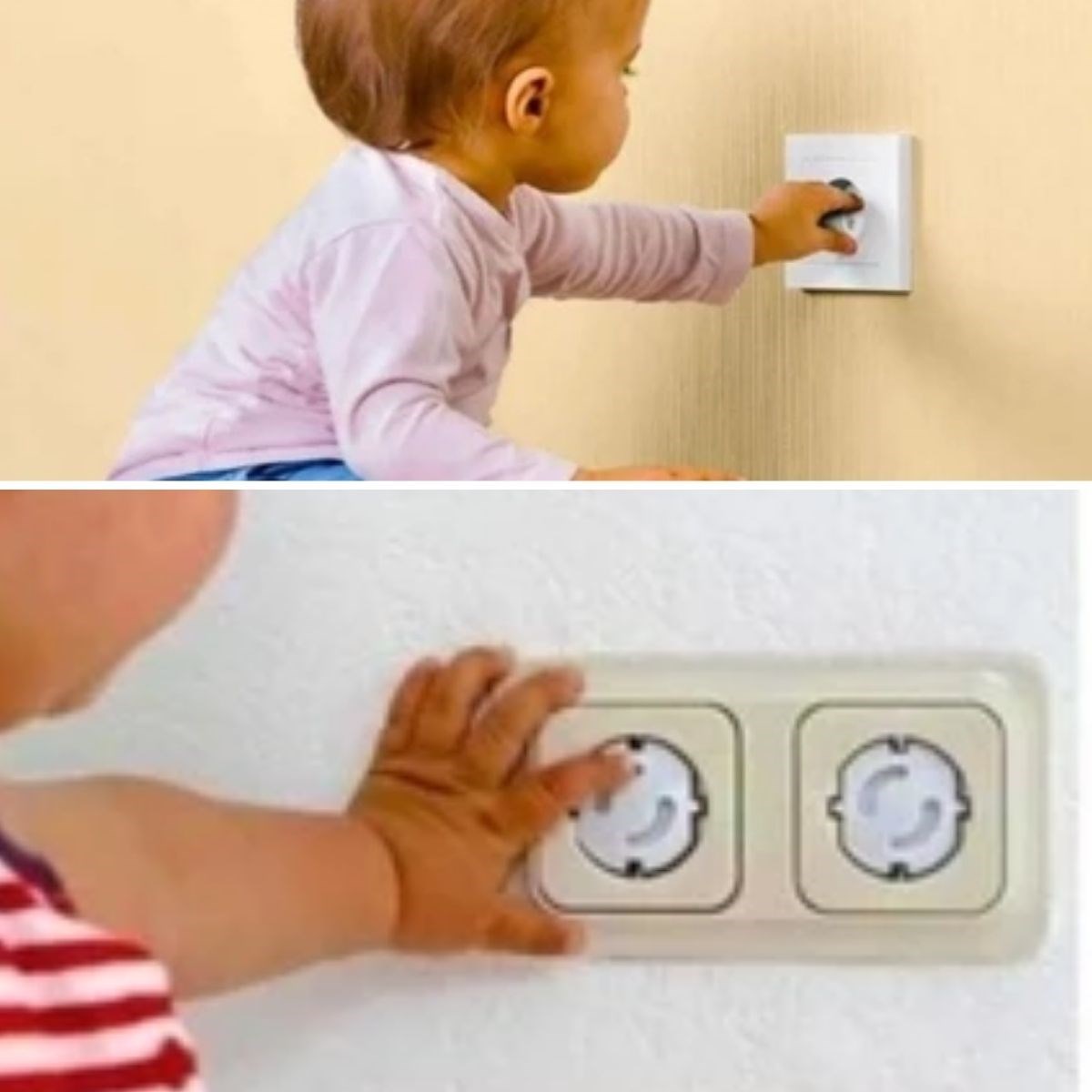 BUFFER® 6 Parça Çocuk Güvenlik 3’lü Seti-2 Boy Çekmece,Dolap Kilidi ve 4 Adet Priz İçi Güvenlik Düğmesi