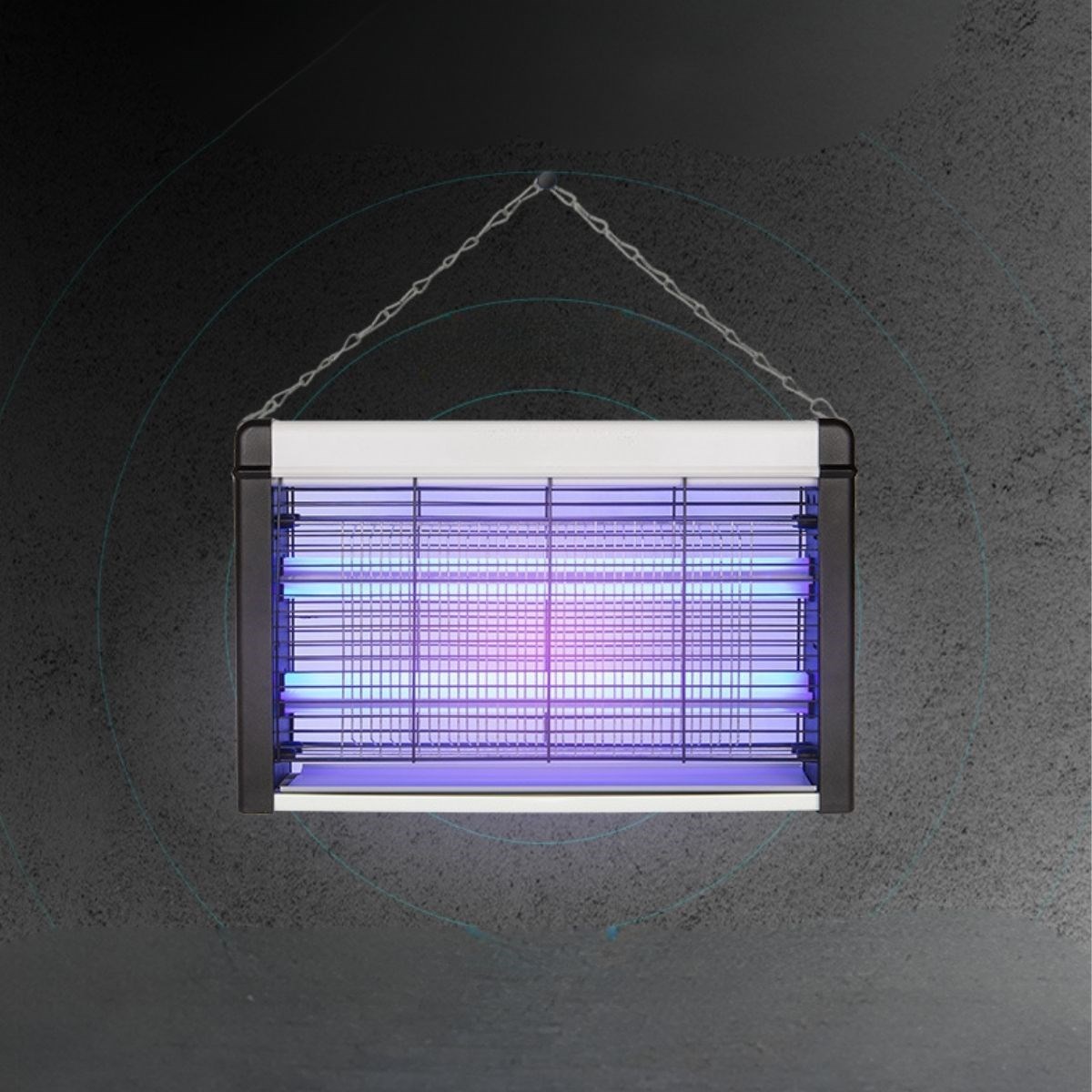 BUFFER® 6W Taşınabilir ve Asılabilir Elektrikli Led Sivrisinek Yok Edici Hem Gece Lambası Hem Haşere Engelleyici Makine 25 X 23 Cm