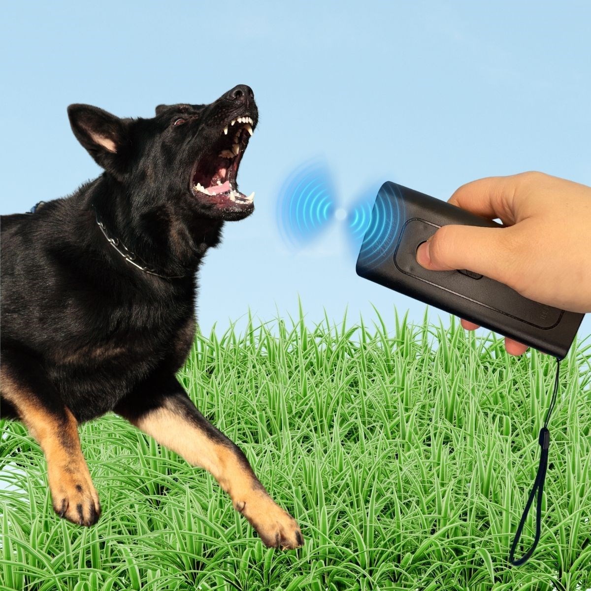 Ultrasonik Köpek Kovucu  ve Eğitici Cihaz