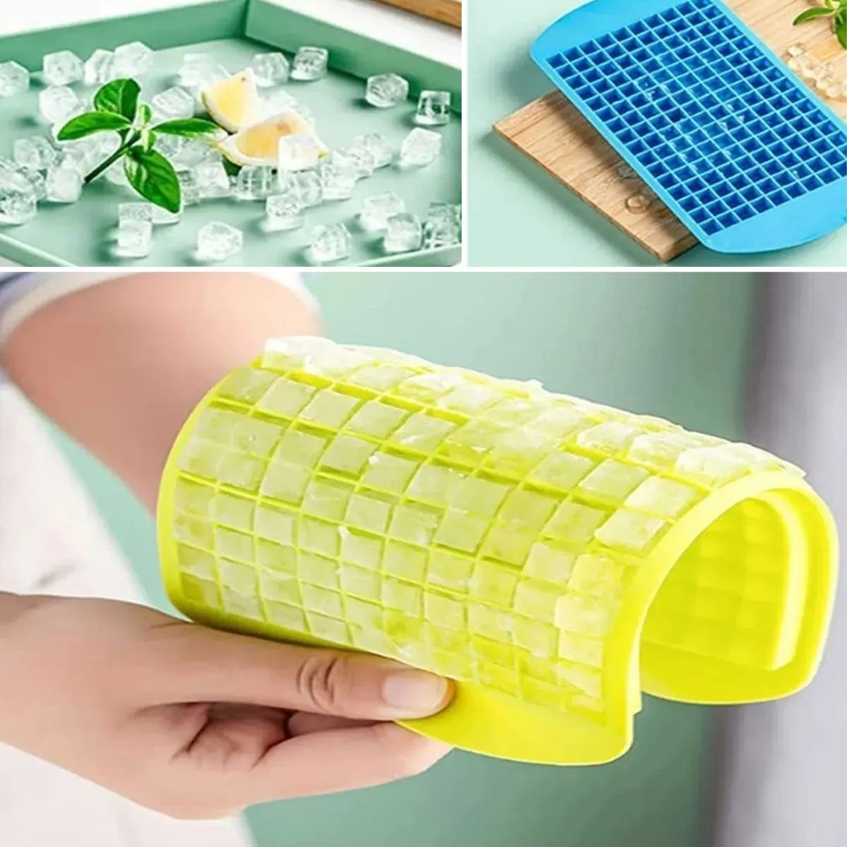 BUFFER® 160’lı Mini Küp Şekilli Silikon Buzluk, Sunum Buzluk