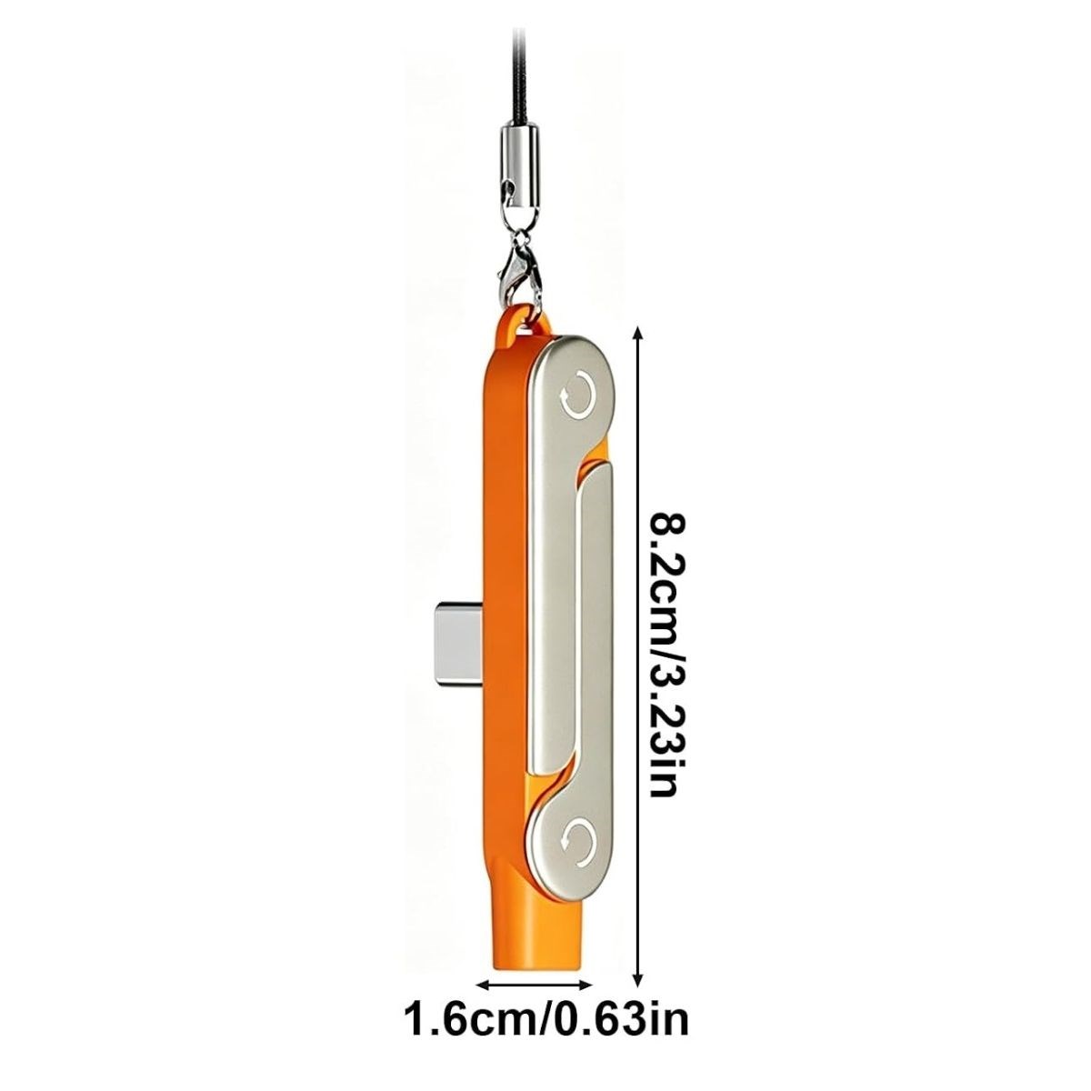 BUFFER® 240W Type-C Şarj Standı, Katlanabilir Cep Telefonu Standı, Type-C Uyumlu Şarj Kablosu Konnektörü ve Masaüstü Telefon Tutucu