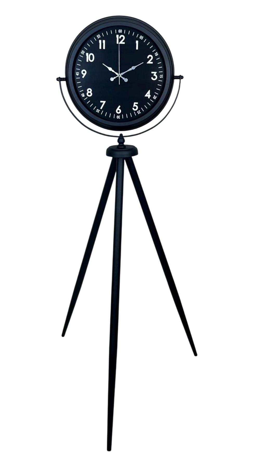 Royal Black Tripod Ayaklı Modern Tasarım Saat