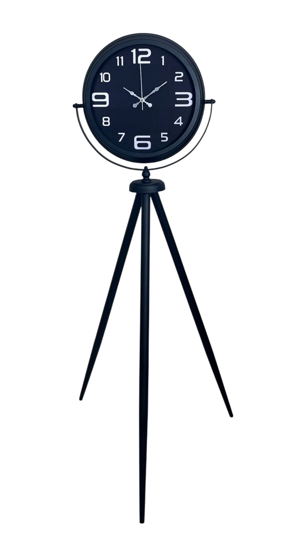 Siyah Zarafet Tripod Ayaklı Saat