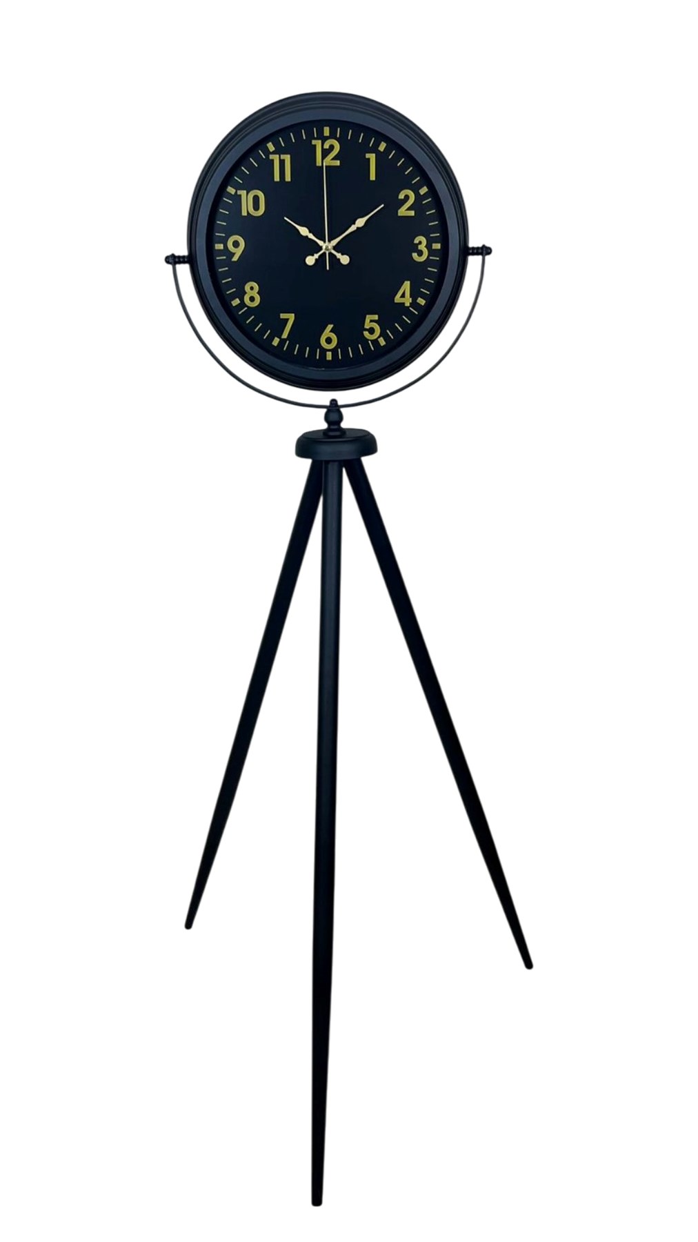 Black Prime Gold Rakamlı Tripod Ayaklı Saat